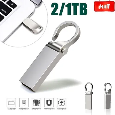 Usb 3.0 2/1TB Flash Drive High-Speed Data Memory Storage Flash Disk Stick-)>G • $7.40